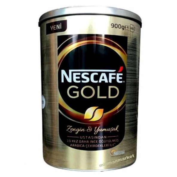 Nestle Nescafe Gold Teneke Signature 900gr 12456216 - Resim 2
