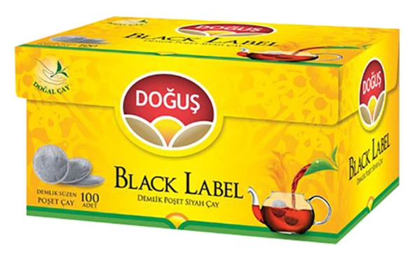 Doğuş Black Label Demlik Poşet Çay 48x3.2 gr - Resim 2