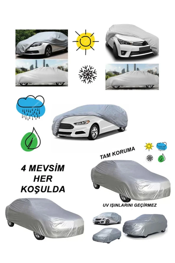 PEUGEOT 408 COUPE Uyumlu Oto Branda - Su Geçirmez Araç Çadırı HB2 - 6