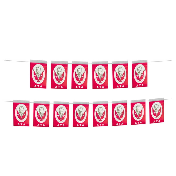 İpli Bayrak Orta 40lı Atatürk ürün görseli