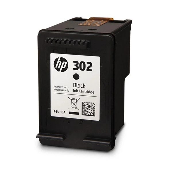 HP 302 Black Siyah Kartuş F6U66AE - Resim 2