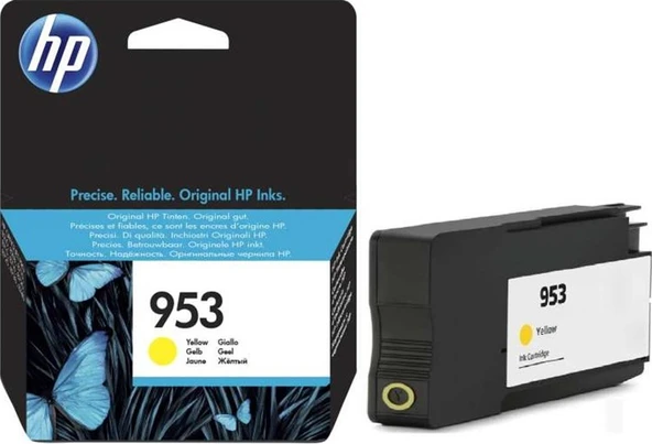 HP 953 Yellow Sarı F6U14AE ürün görseli 1