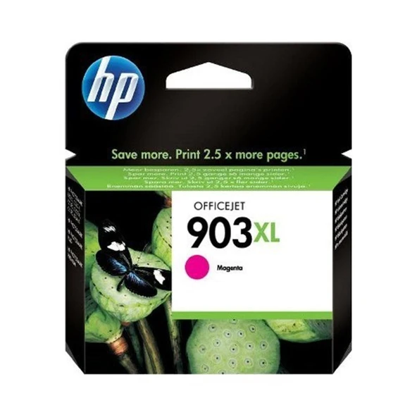 HP 903XL Magenta Kırmızı Yüksek Kapasite Kartuş T6M07AE ürün görseli 1