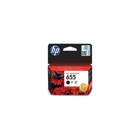 HP 655 Black Siyah Kartuş CZ109AE ürün görseli 1