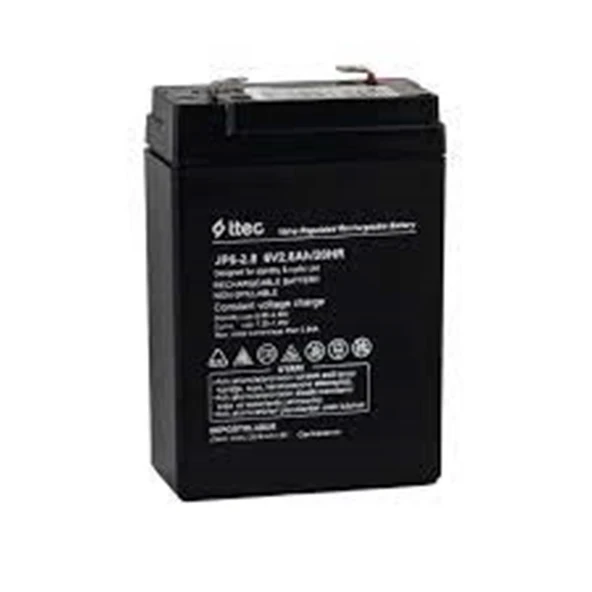 Ttec 6V 2.8AH Bakımsız Kuru Akü - Resim 2