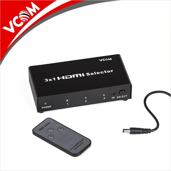 Vcom DD434 4-1 Port 1.4V Hdmi Switch ürün görseli 1