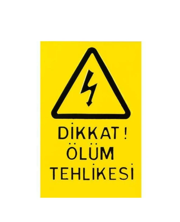 Büyük Ölüm Tehlike Levhası