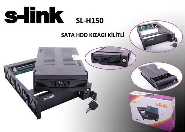 S-Link SL-H150 Sata Hdd Kızağı Kilitli ürün görseli 1