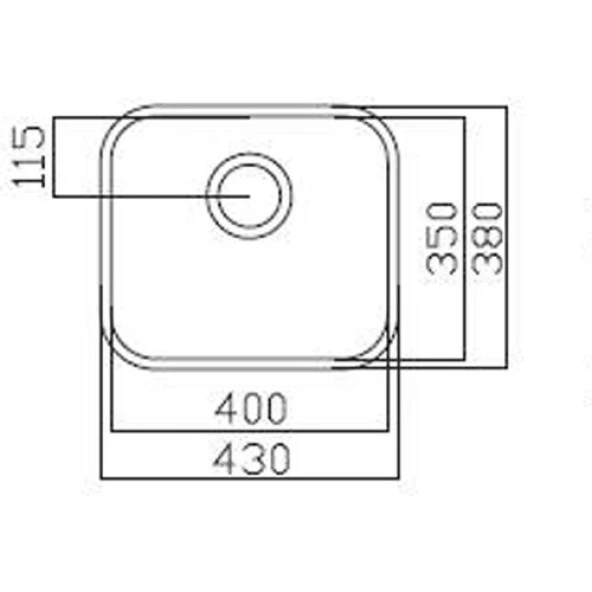 TEKA BE 40.35 ÇELİK MUTFAK EVİYESİ - 2