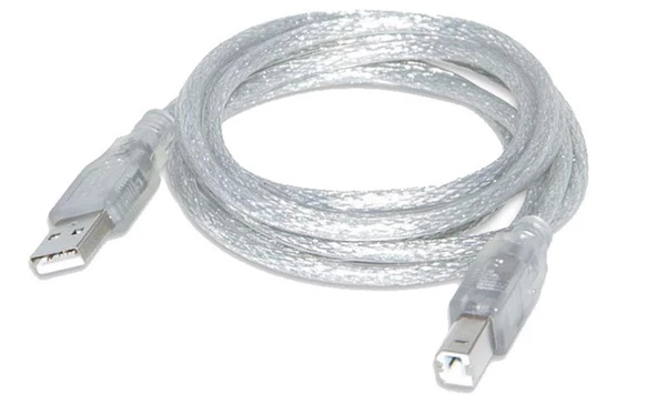 Inca IPR-01T 1.5 mt Usb Yazıcı Kablosu Şeffaf ürün görseli 1