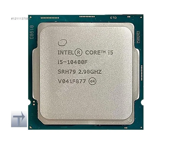 Intel Core i5 10400F TRAY Soket 1200 2.9GHz 12MB Önbellek 6 Çekirdek 14nm İşlemci Kutusuz NOVGA ürün görseli 1