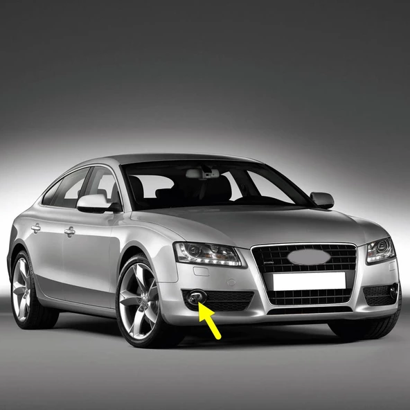 Audi A5 Sportback 2009-2011 Ön Tampon Sağ Sis Farı Lambası 8T0941700E ürün görseli 1