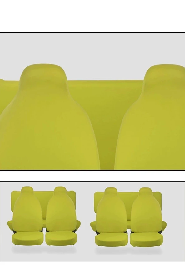 FORD C MAX Uyumlu Servis Kılıfı SARI - Resim 2