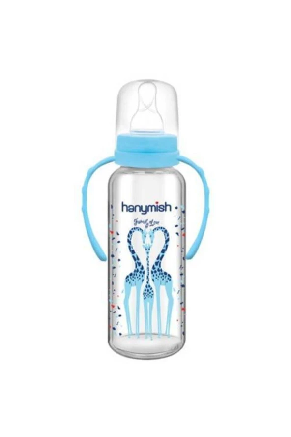 402 HANYMİSH KULPLU CAM BİBERON 240 CC - 2