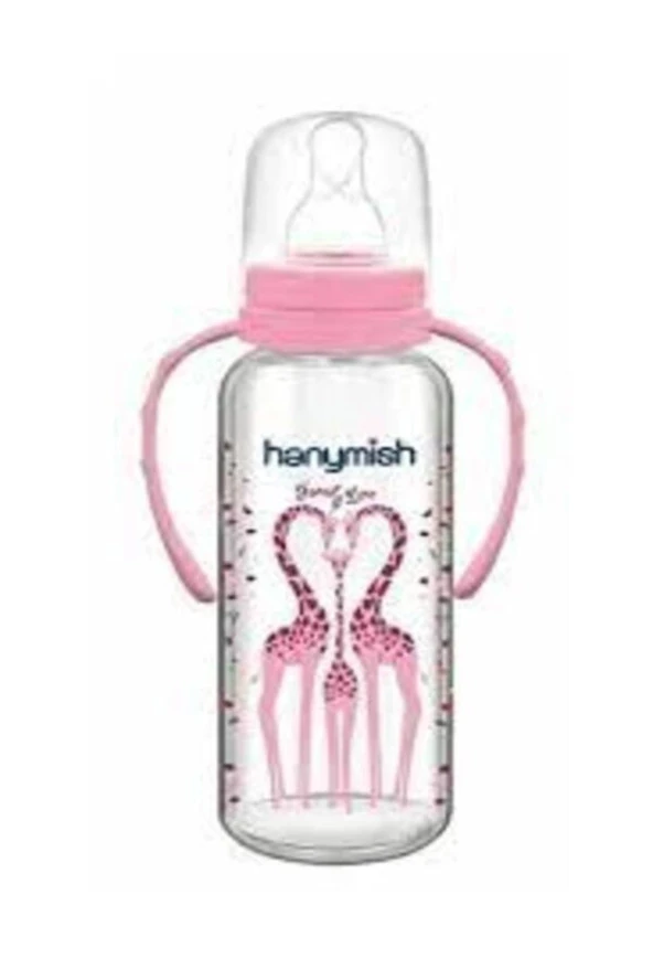 402 HANYMİSH KULPLU CAM BİBERON 240 CC - 3