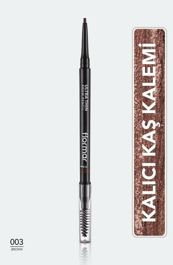 Flormar Kaş Kalemi & Fırçası -Ultra Thin Brow Pencil 003