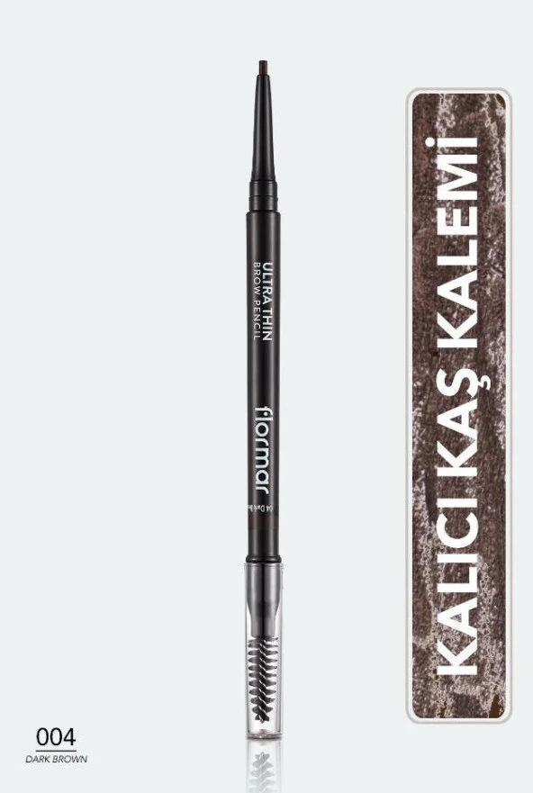 Flormar Kaş Kalemi & Fırçası  Ultra Thin Brow Pencil