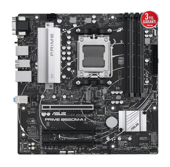 Asus Prime B650M-A II Csm AM5 Ryzen D5 Vga Hdmi Dp - 5