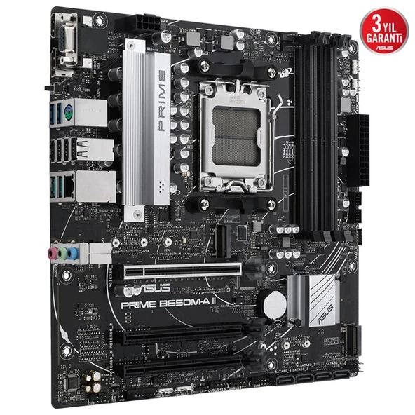 Asus Prime B650M-A II Csm AM5 Ryzen D5 Vga Hdmi Dp - 4