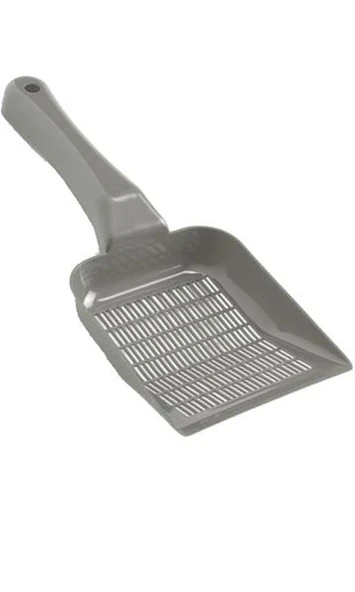 Moderna Dar Aralıklı Kedi Kumu Küreği Gri ürün görseli