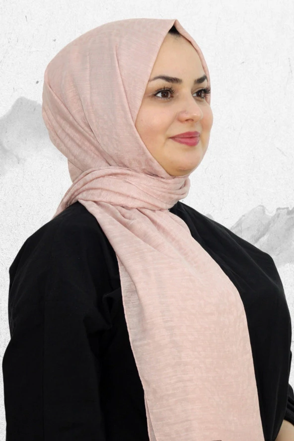 Minelli Jakarlı Pamuk Şal EŞ5278-6 ürün görseli