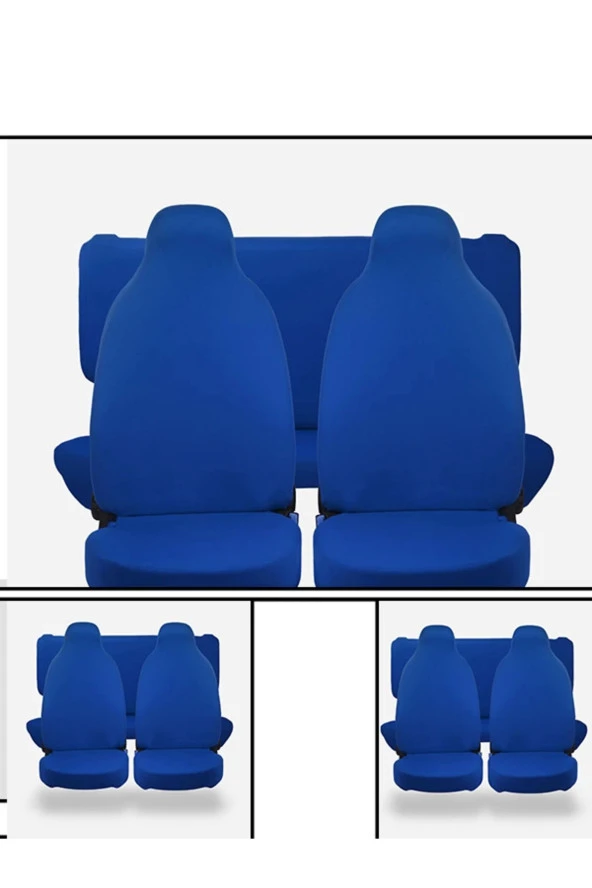 SEAT OXEO Uyumlu Servis Kılıfı mavi - Resim 3