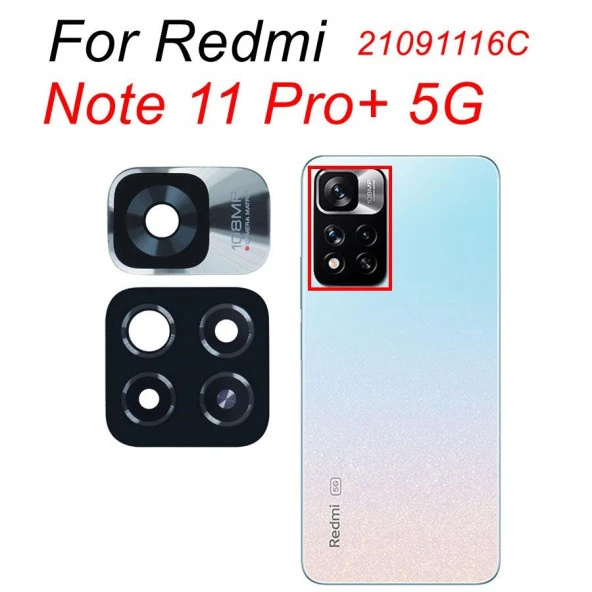 Xiaomi Uyumlu Redmi Note 11 Pro 5G Kamera Camı