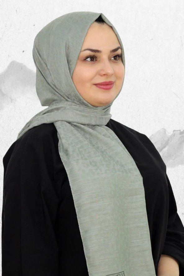 Minelli Jakarlı Pamuk Şal EŞ5278-9 ürün görseli 1