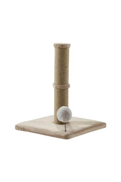 Pet Dreams Katre Lüks Kedi Tırmalama ve Ponponlu Oyuncak - 5