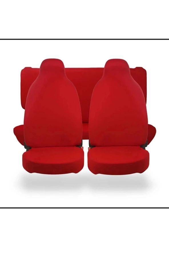 TOYOTA COROLLA 2007 Uyumlu Servis Kılıfı KIRMIZI ürün görseli