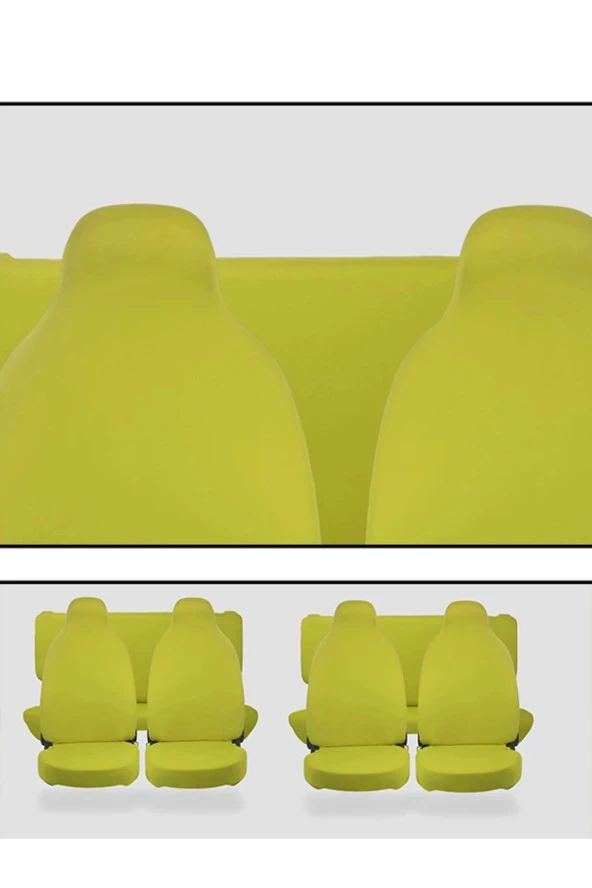 SUZUKI MARUTI Uyumlu Servis Kılıfı SARI - Resim 2