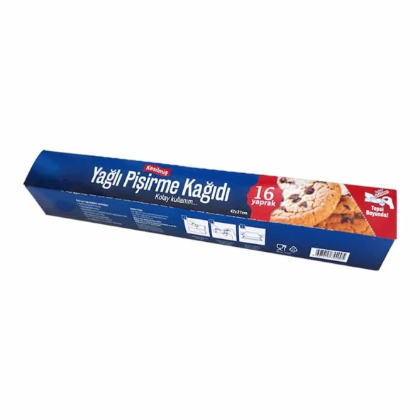 Roll-Up Yağlı Fırın Tepsi Pişirme Kızartma Kağıdı - 37x42 Cm. - 16 Yaprak - 10 Kutu - Resim 2
