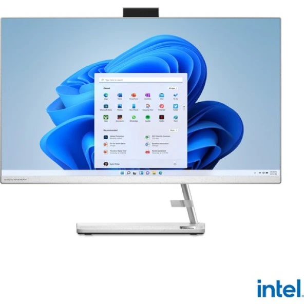 Lenovo Ideacentre Aıo 3 27IAP7 Intel Core I5 12450H 16GB 512GB SSD Windows 10 Pro 27 Fhd All In One Bilgisayar ürün görseli 1