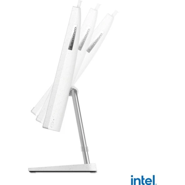 Lenovo Ideacentre Aıo 3 27IAP7 Intel Core I5 12450H 16GB 512GB SSD Windows 10 Pro 27 Fhd All In One Bilgisayar - Resim 5