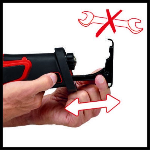 Einhell TP-AP 18/28 Li BL Solo Akülü Kılıç Testere Tilki Kuyruğu - 4
