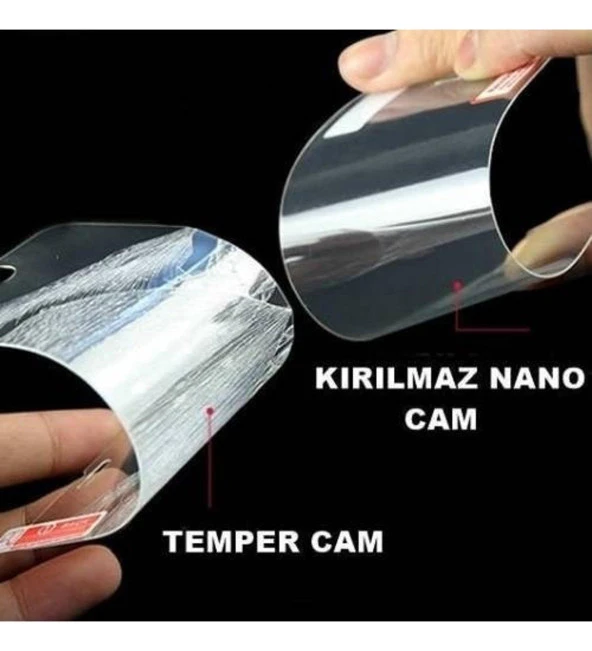 Samsung Galaxy A25 Uyumlu 9H Blue Nano Kırılmaz Ekran Koruyucu - Resim 3