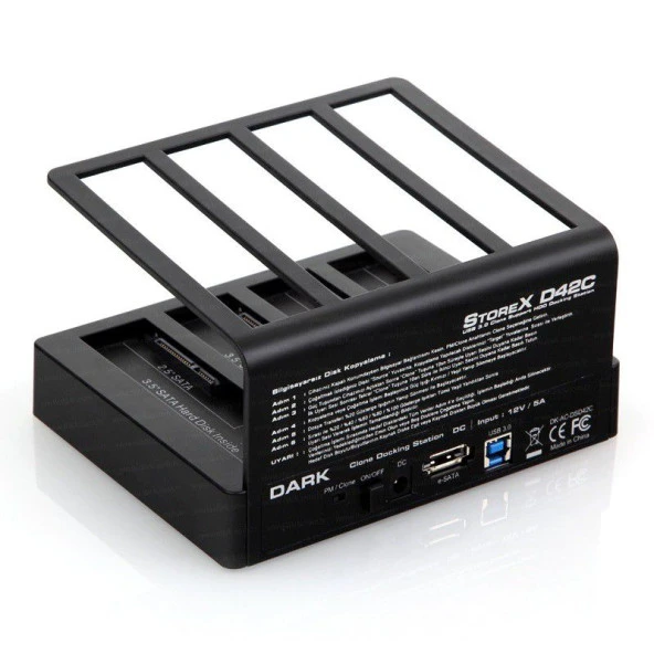 Dark DK-AC-DSD42C D42C USB3.0 Offline Clone 4lü Disk İstasyonu - 4