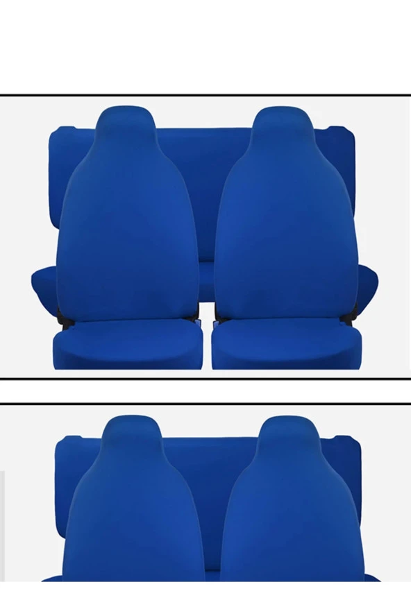 PEUGEOT PARTNER TEPEE Uyumlu Servis Kılıfı mavi ürün görseli