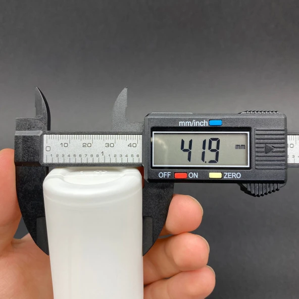 100 cc Beyaz PE Sert Şişe  - Beyaz Kapaklı- 100ml Kapaklı Plastik Şişe- x 10 Adet - Resim 3