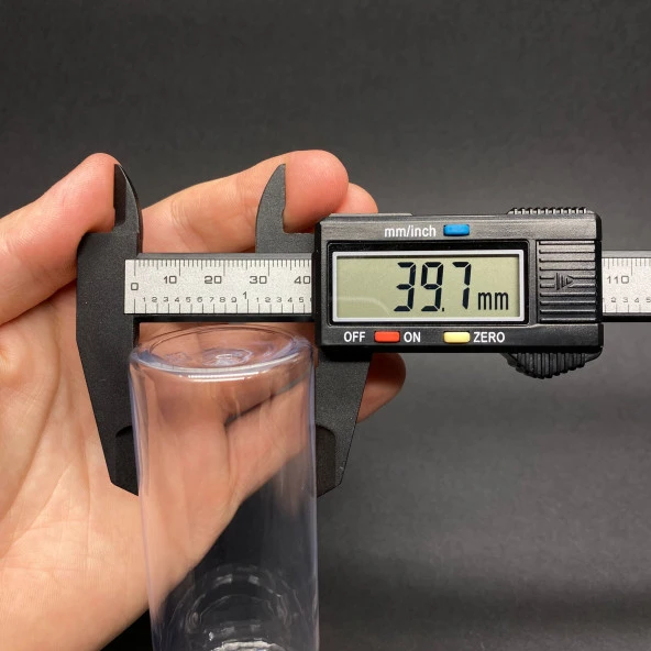 100 cc Silindir Kalın Sert Şişe  - Beyaz Kalın Kapaklı- 100ml Kör Tıpalı Ağız çapı 24mm - x 10 Adet - Resim 3