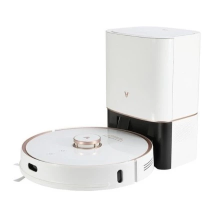 Viomi Alpha S9 Vacuum Cleaner Çöp İstasyonlu Beyaz Akıllı Robot Süpürge