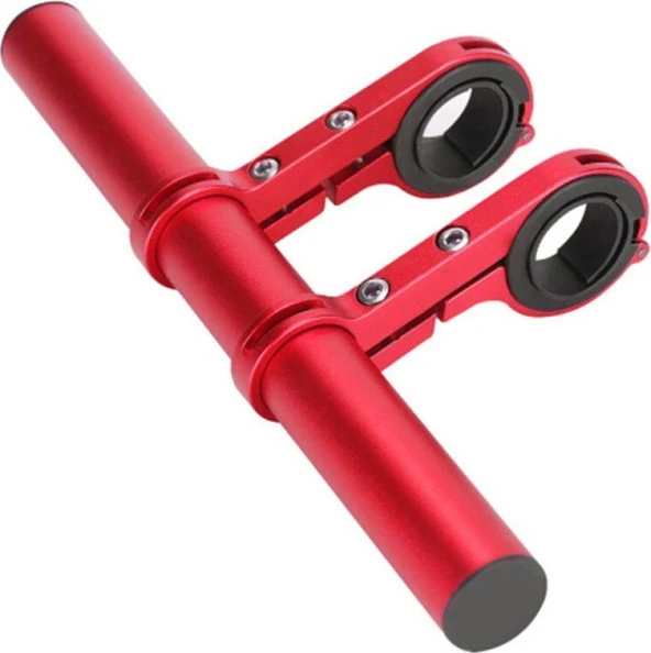 Scootersan Elektrikli Scooter Gidon Uzatma (Genişletme) Aparatı Kırmızı