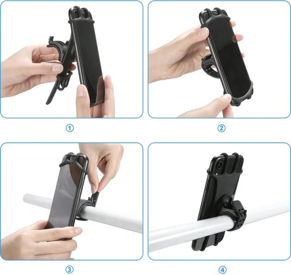 Scootersan Elektrikli Scooter Telefon Tutucu - 4