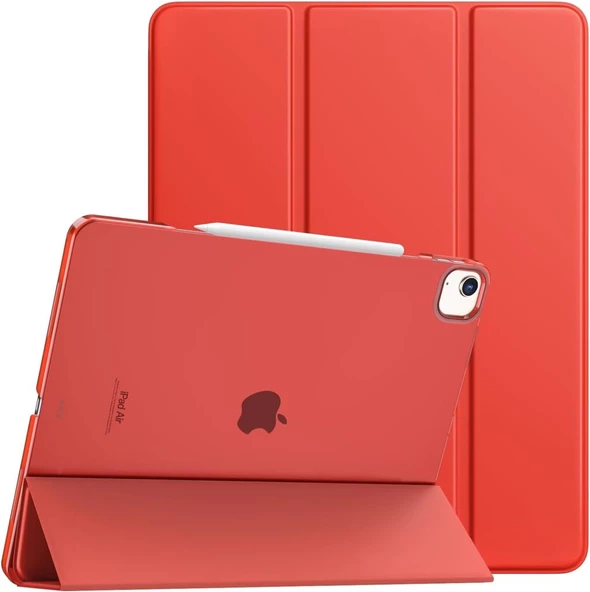Apple iPad Air 13inç M2 ile uyumlu Kılıf PU Deri Smart Standlı Case A2898 A2899 A2900 - 4