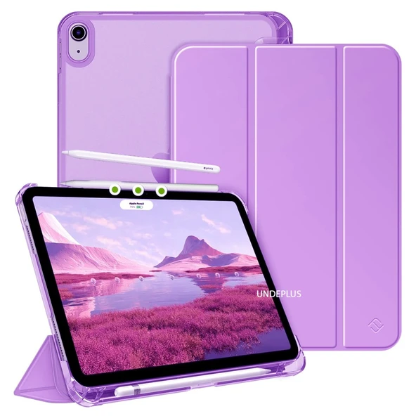 Apple iPad Air 13inç M2 ile uyumlu Kılıf PU Deri Smart Standlı Case A2898 A2899 A2900 - 9