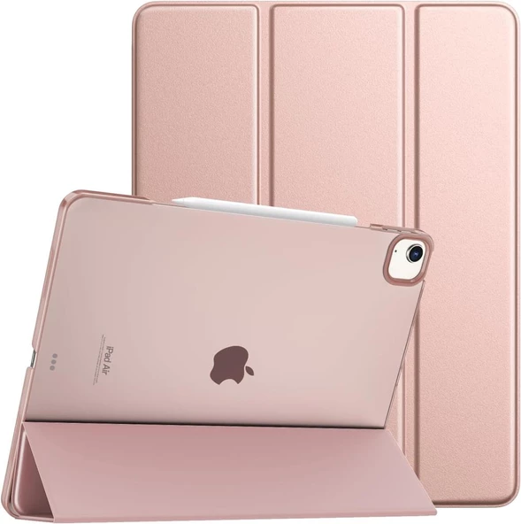 Apple iPad Air 13inç M2 Uyumlu Kılıf PU Deri Smart Standlı Case A2898 A2899 A2900 - 4