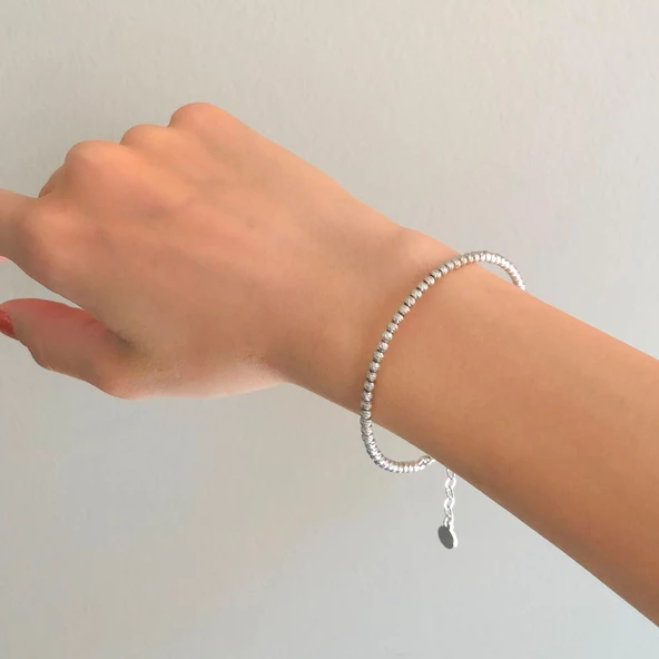 925 Ayar Gümüş Dorika Toplu Bileklik GBLK-100 - 2