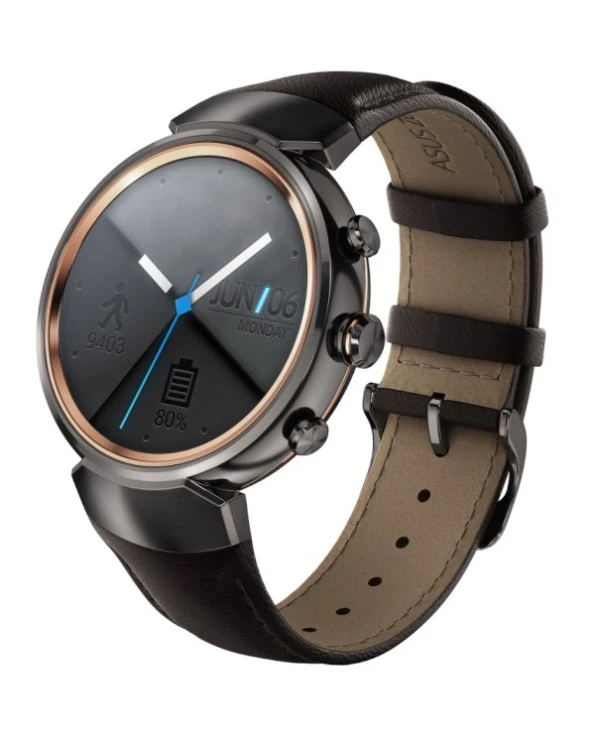 CDA Store Asus ZenWatch 3 (WI503Q) Uyumlu  2 Adet Şeffaf Ekran koruyucu Nano Jelatin