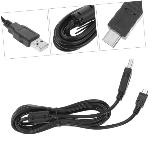 Cosmostech PS3 Kol Controller Gamepad için Uyumlu Joystick Şarj Kablosu - Resim 5