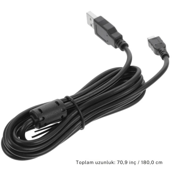 Cosmostech PS3 Kol Controller Gamepad için Uyumlu Joystick Şarj Kablosu - Resim 7